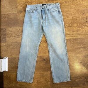 Aeropostale Men's Light Blue Straight Jeans